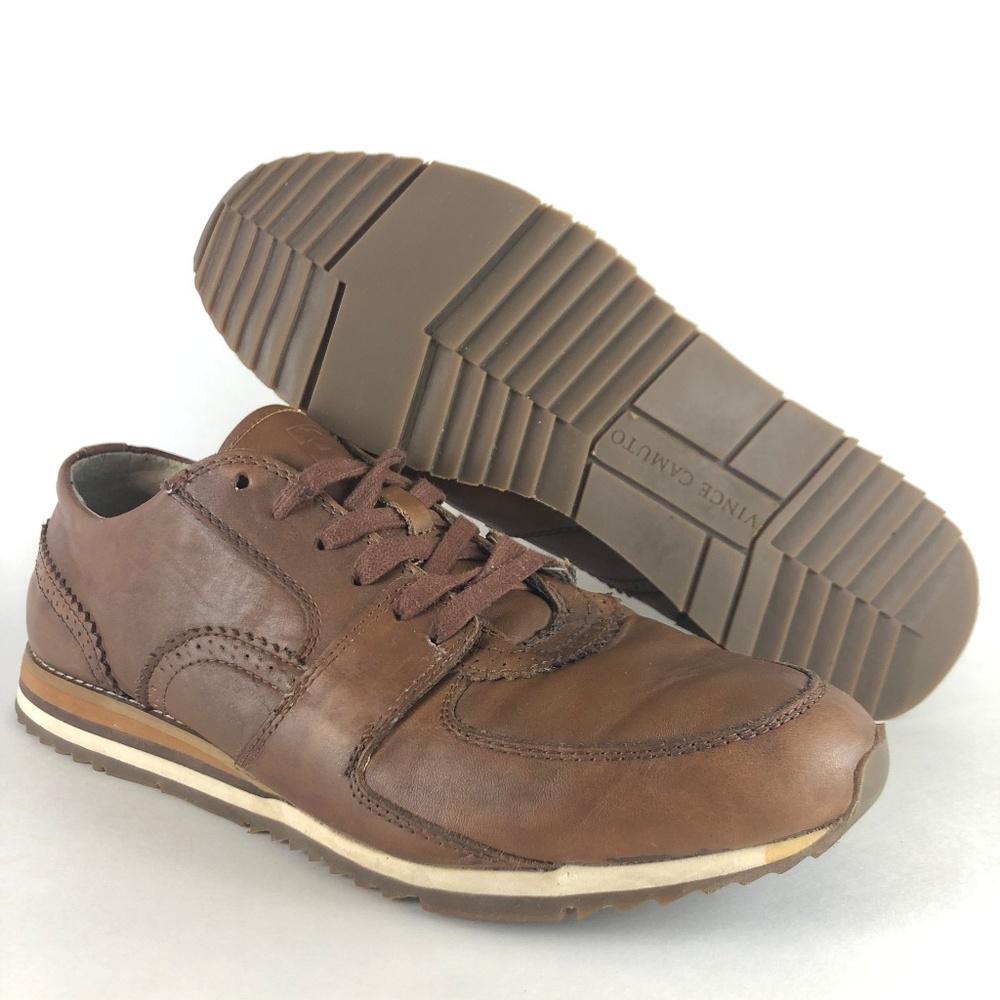 Vince Camuto Gori 267 Leather Tennis Shoe Mens 10